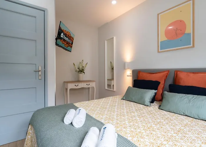 度假居 Charming Bright House W/ Garden 波尔图